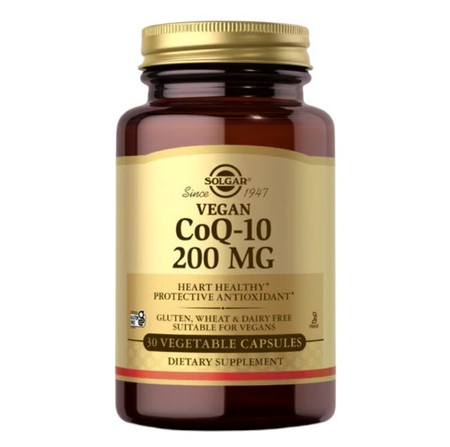 SOLGAR CoQ-10 200 mg na wsparcie serca 30 kaps. vege