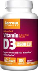Witamina D3 2500 IU (100 kaps.)