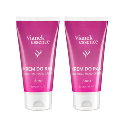 Zestaw: 2x Vianek Essence Krem do rąk Aura 50ml