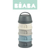 BEABA Pojemniki na mleko w proszku 4 komory mineral grey/blue