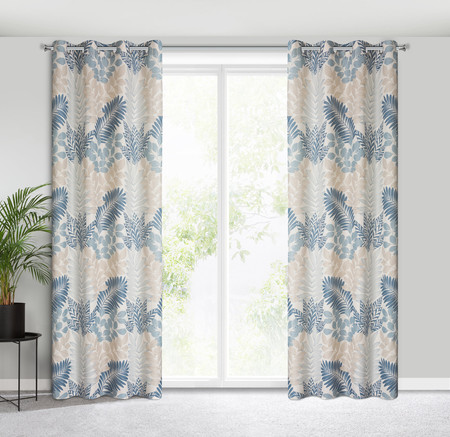 ZASŁONA GOTOWA LENNY 140 X 250 CM NATURALNY