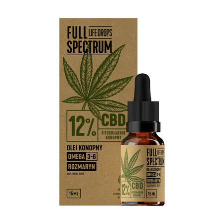 FS Olejek konopny CBD+CBDa 12% - 15 ml