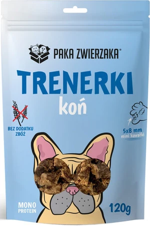 PAKA ZWIERZAKA Trenerki Koń 120g