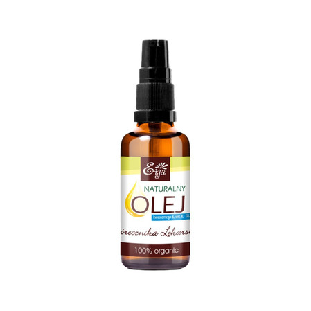 Etja, Naturalny BIO olej z ogórecznika lekarskiego (kwas omega6, witamina E., GLA), 50 ml