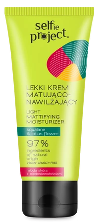 Zestaw 2x Seflie Project, Lekki krem matująco nawilżający, 50 ml