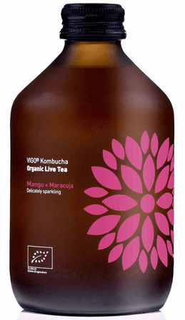 Vigo - Kombucha mango i marakuja BIO - 330 ml