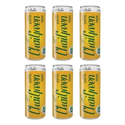 Zestaw 6x Chaitea Chaigreen Peach 330ml