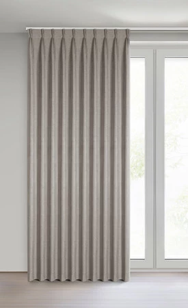 Zasłona ZAS/NELISA/C.BEŻ 125X270 FLEX