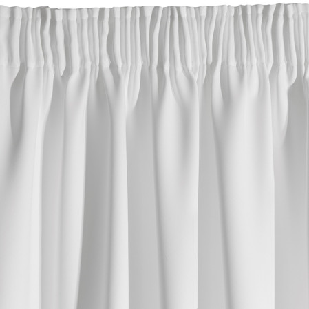 ZASŁONA GOTOWA D91 PARISA NA TAŚMIE 140 X 270 CM BIAŁY