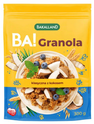 Bakalland BA! Granola klasyczna z kokosem 300g