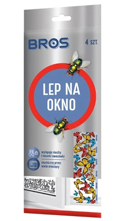 BROS - lep na okno 4-pak