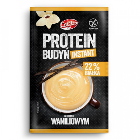 Celiko Budyń proteinowy smak waniliowym bezglutenowy 40 g