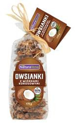 NATURAVENA CIASTKA OWSIANKI Z WIÓRKAMI KOKOSOWYMI 175 g