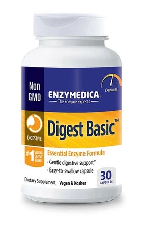 Enzymedica Digest Basic™ na wsparcie układu pokarmowego 30 kaps.