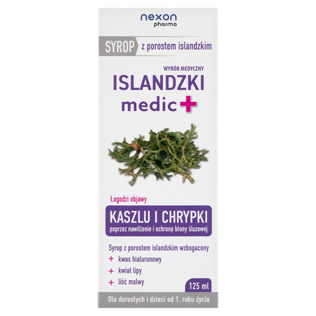 Nexon Islandzki Medic + Syrop 125ml