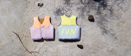 Lassig Kamizelka do pływania asekuracyjna dla dzieci Splash & Fun blue/lime