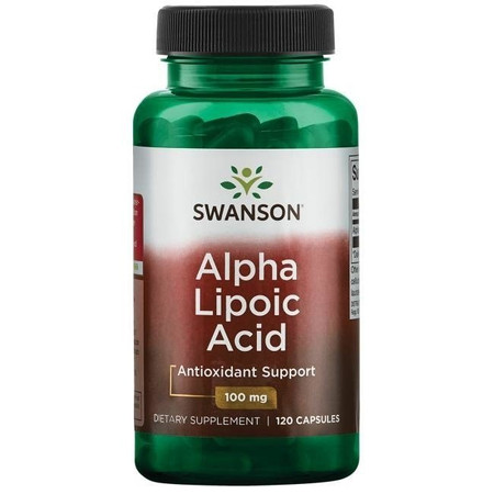 Swanson Ala-Kwas Alfa Liponowy 100 Mg 120 K