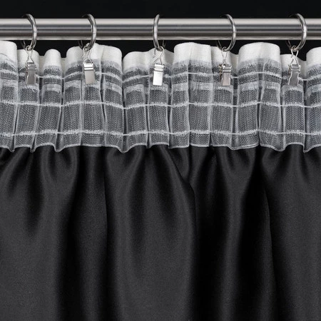 Zasłona gotowa Selina na Taśmie 140 x 270 cm, Ciemnobeżowy