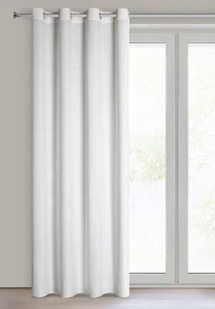 ZASŁONA GOTOWA PIERRE 140 X 250 CM BIAŁY