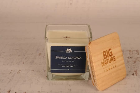 Świeca soj. zap. WILD SPIRIT (insp. Dior S.) 205g