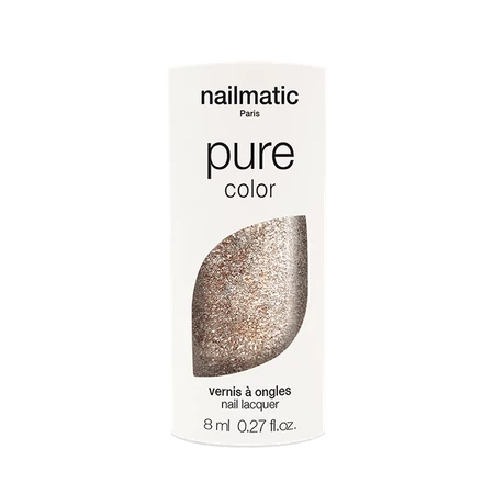 NAILMATIC lakier do paznokci - złoty brokat, 8 ml