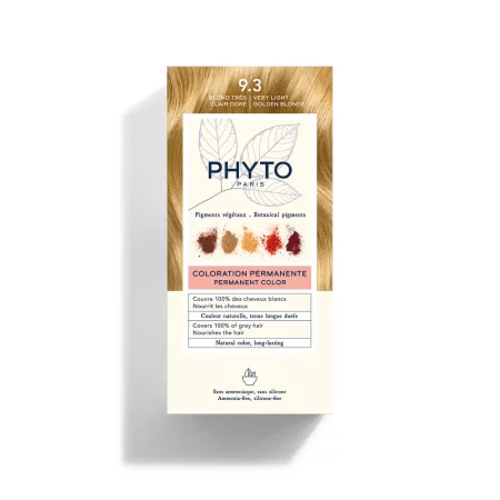 PHYTO COLOR 9.3 BARDZO JASNY ZŁOTY BLOND