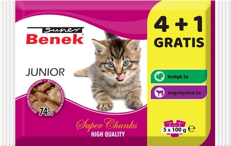 SUPER BENEK Junior 5x100g