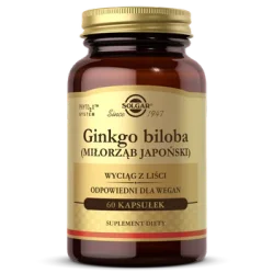 Solgar Ginkgo Biloba Leaf Extract 60 kaps.
