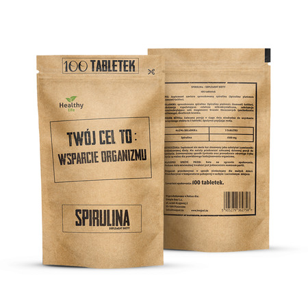 Twój Cel To Spirulina naturalne wsparcie dla zdrowia i energii 100 tabl.