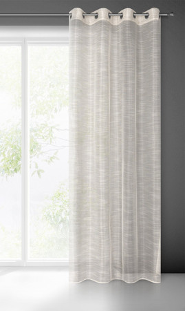 FIRANA GOTOWA RACHEL 140 X 250 CM NATURALNY