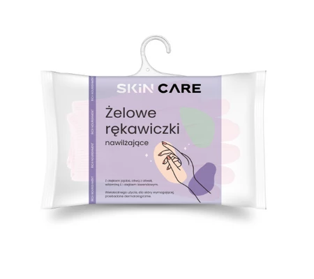 SKIN CARE  Żelowe rękawiczki nawilżające KRÓTKA DATA 06.2024