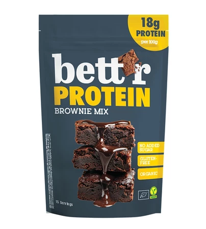 BETT'R MIESZANKA NA BROWNIE PROTEINOWE BEZ DODATKU CUKRÓW BIO 400 g 