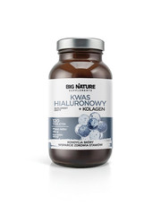 Big Nature Kwas hialuronowy+Kolagen 120 tabl.