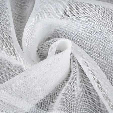 FIRANA GOTOWA INES NA TAŚMIE 140 X 270 CM BIAŁY