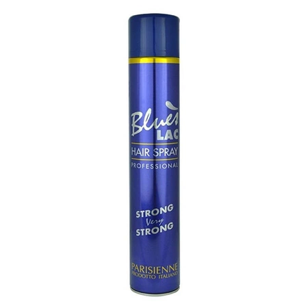 Parisienne Professional Blues Lac Hair Spray lakier do włosów Strong Very Strong 750ml