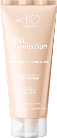 beBIO Spa Collection Odżywczy krem do rąk Bergamot & Tuberose 50ml