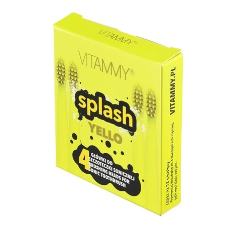 VITAMMY splash yello Końcówki do szczoteczki sonicznej