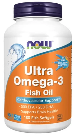 Ultra Omega-3 (Fish Oil) (180 kaps.)