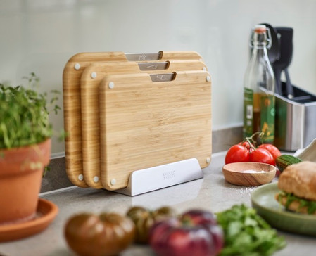 JJ-Zestaw 3 desek na stojaku 4el. Nest Bamboo