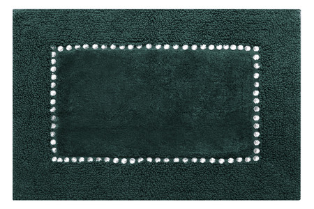 DYWANIK ŁAZIENKOWY CHIC 60 X 90 CM CIEMNOZIELONY