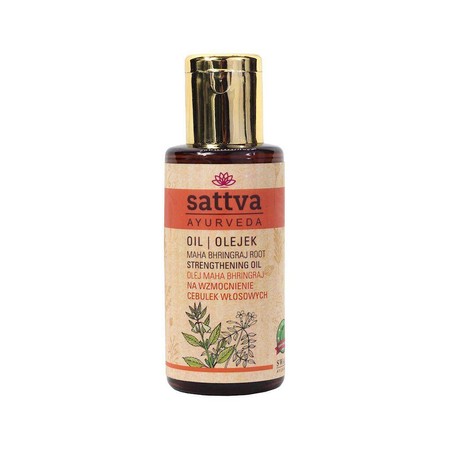Sattva - Olejek do włosów wzmacniający cebulki Maha Bhringraj 100ml