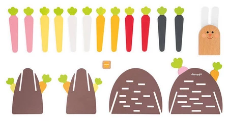 Janod Gra strategiczna Magiczna marchewka 3+