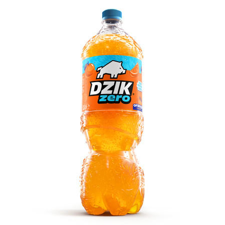WK DZIK Zero Orange napój gazowany 1,5 L