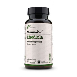 Pharmovit Rhodiola Różeniec Górski 140 mg - 90 kaps.