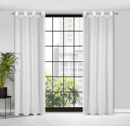 FIRANA GOTOWA MARISA 140 X 250 CM BIAŁY