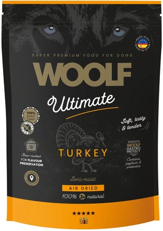 WOOLF Ultimate Adult Turkey Indyk karma Półwilgotna 1kg