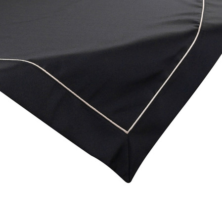 OBRUS MADELE 85 X 85 CM CZARNY