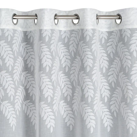 FIRANA GOTOWA ANET 140 X 250 CM BIAŁY