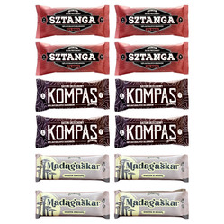 Zestaw mix smaków Zmiany Zmiany: 4x Baton Proteinowy Z Orzeszkami Ziemnymi 