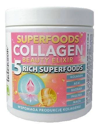Intenson − Collagen Beauty Elixir 5 Rich Superfoods − 165 g